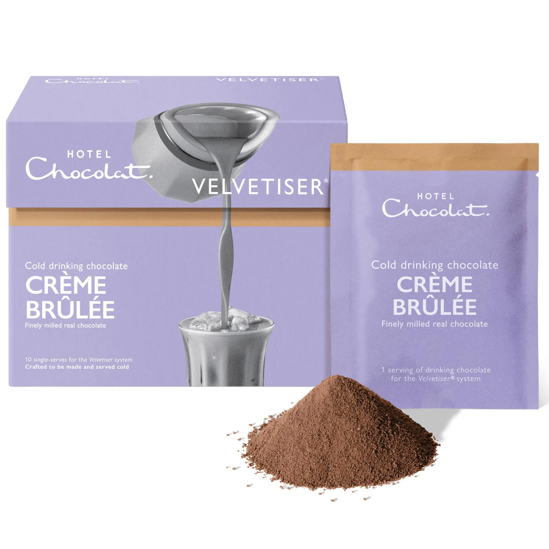 Crème Brûlée Cold Drinking Chocolate<Hotel Chocolat Clearance