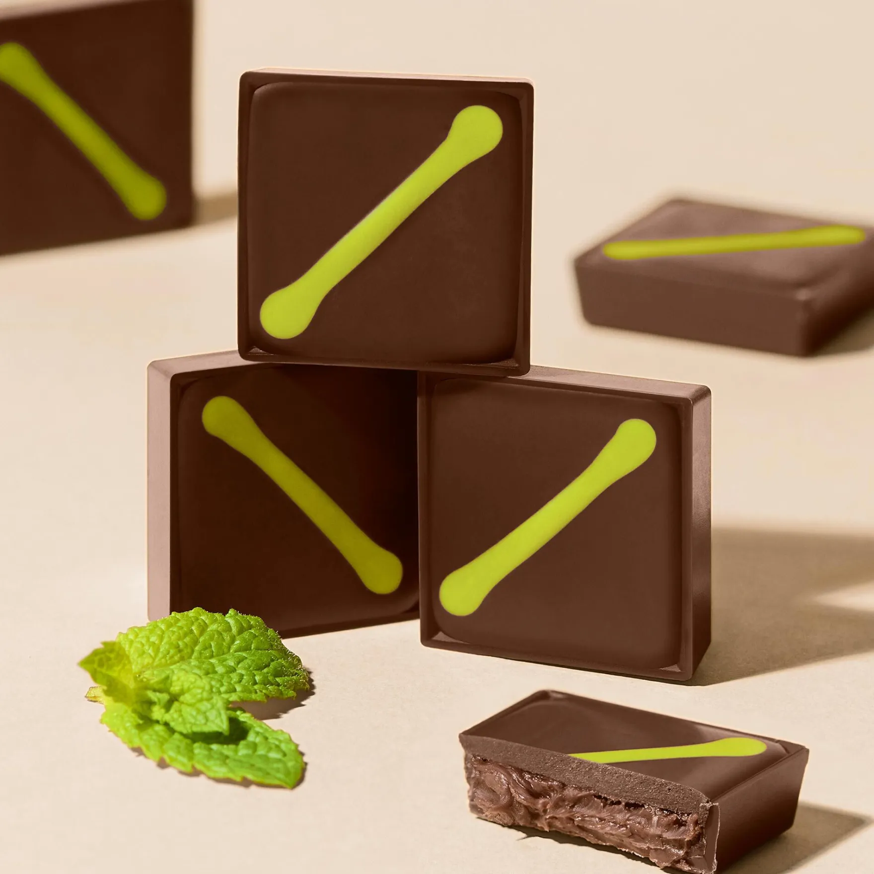 Dark Peppermint Chocolate Selector<Hotel Chocolat Clearance