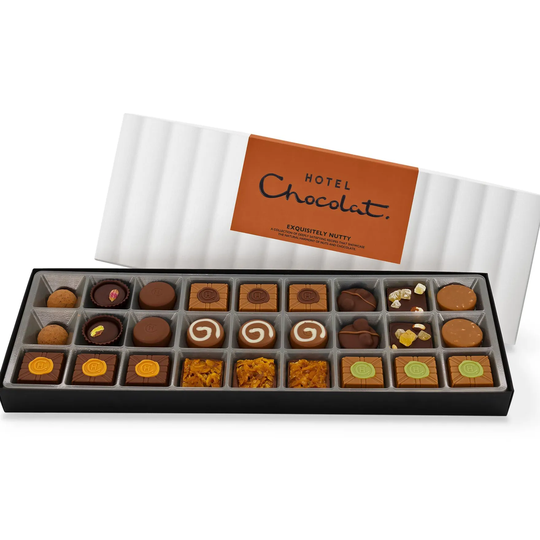 Exquisitely Nutty Sleekster with Happy Birthday Sleeve<Hotel Chocolat Hot