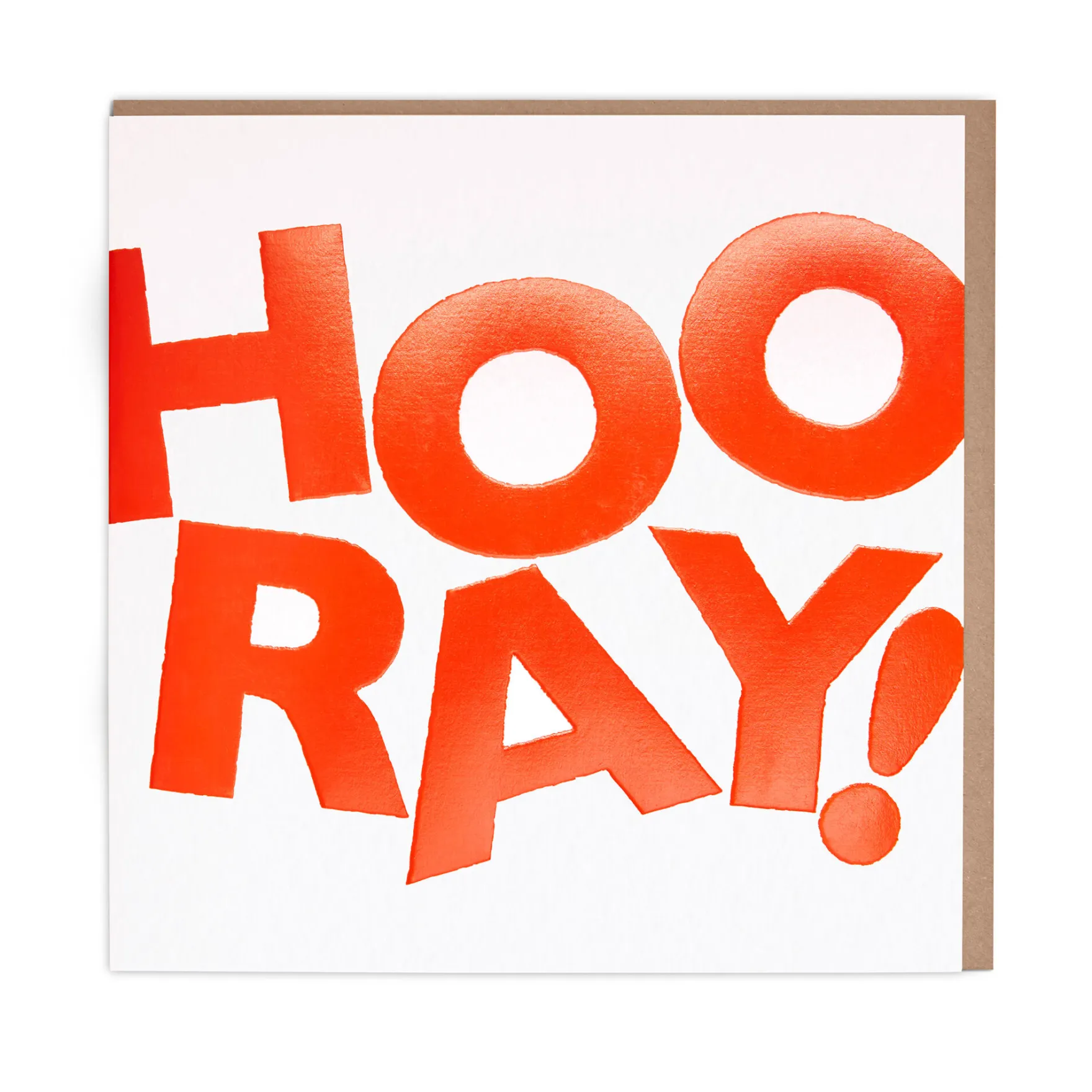 Hooray Blank Greetings Card<Hotel Chocolat New