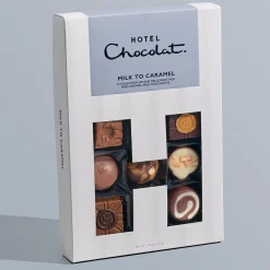 Milk to Caramel H-box with Birthday Balloons Sleeve<Hotel Chocolat Sale