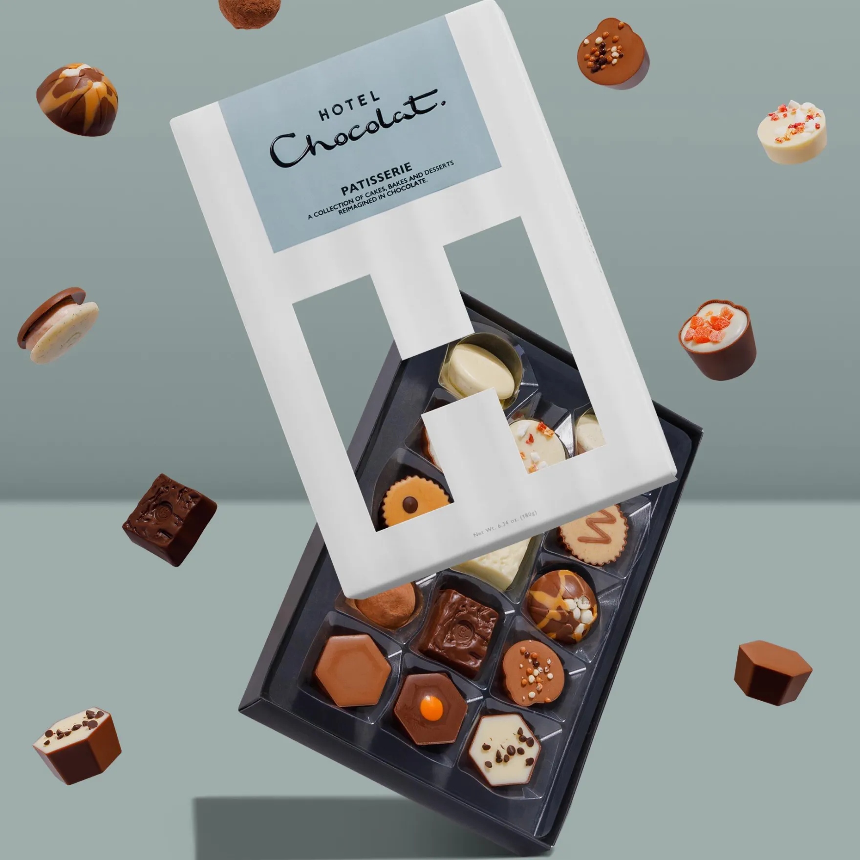 Patisserie H-Box with Happy Anniversary Sleeve<Hotel Chocolat Clearance