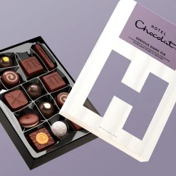 Serious Dark Fix H-Box with Simply Thanks Sleeve<Hotel Chocolat Hot