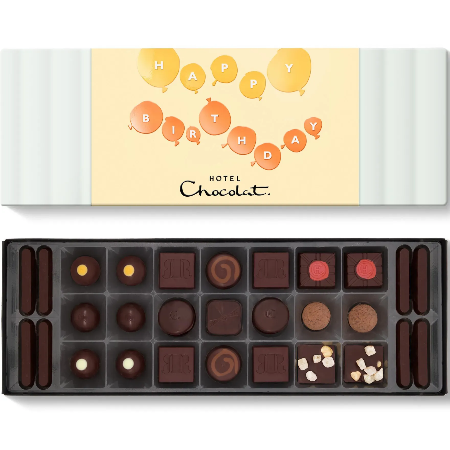 Serious Dark Fix Sleekster with Birthday Balloons Sleeve<Hotel Chocolat Best