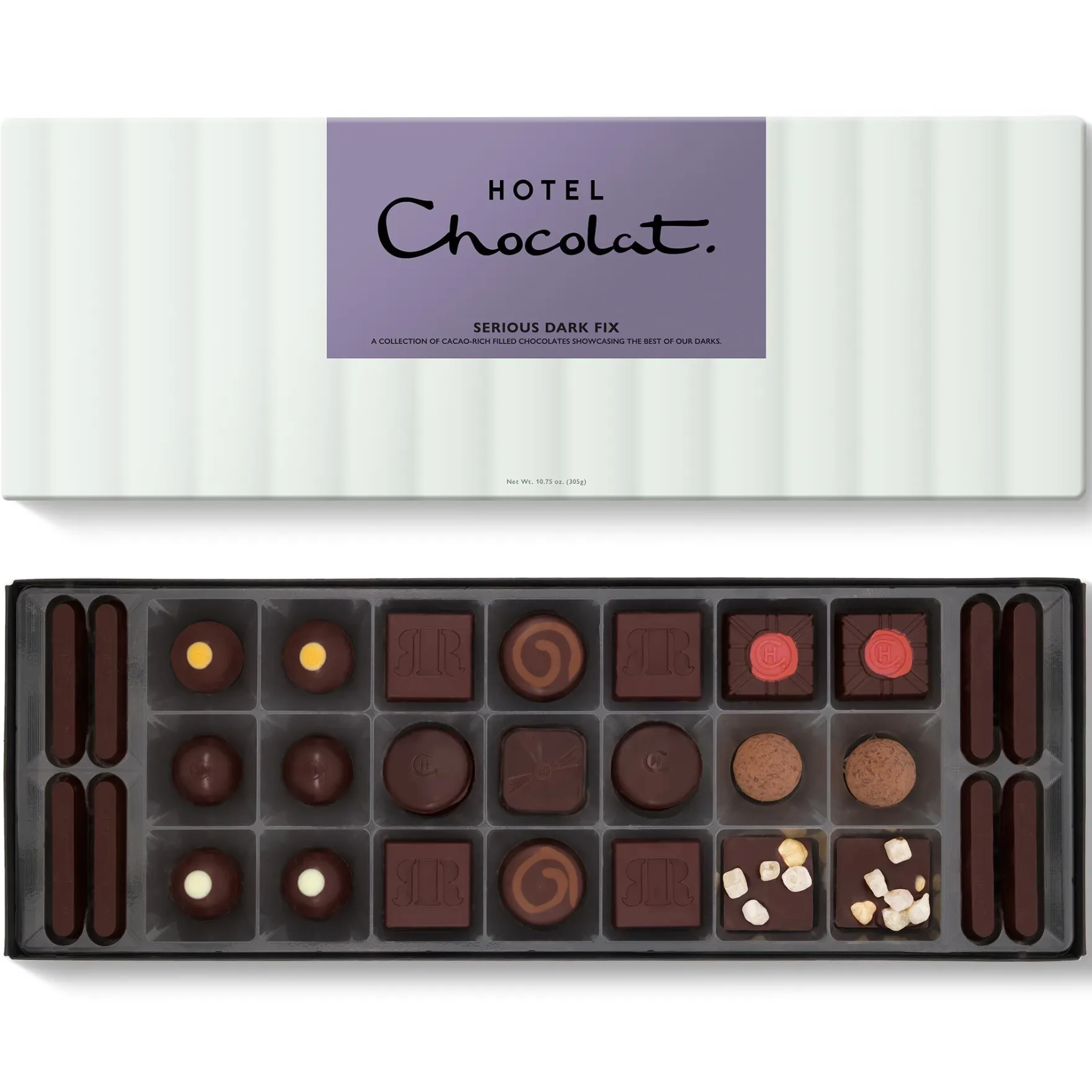 Serious Dark Fix Sleekster with Happy Birthday Sleeve<Hotel Chocolat Online