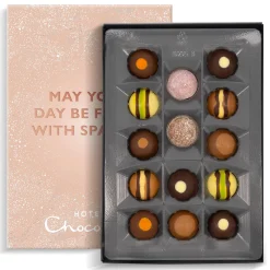 Tipsy Truffles H-box with A Little Sparkle Sleeve<Hotel Chocolat Best
