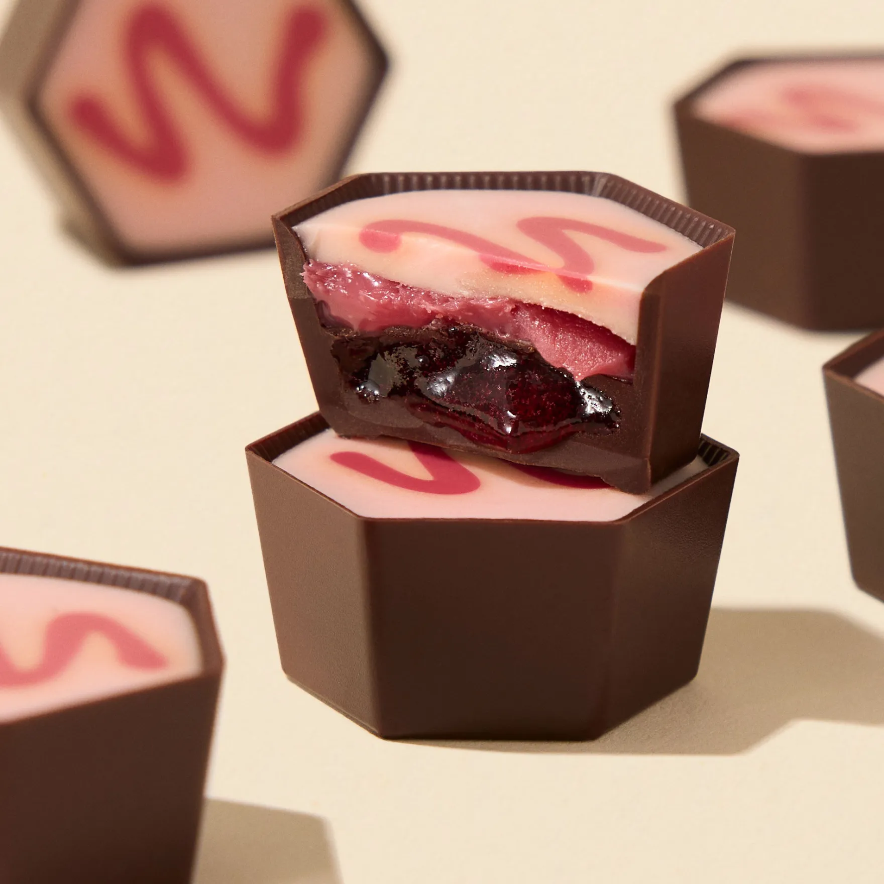 Triple Cranberry Chocolate Selector<Hotel Chocolat Online